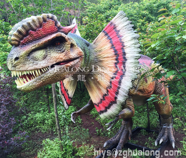 华龙艺术户外大型电动恐龙模型长6M