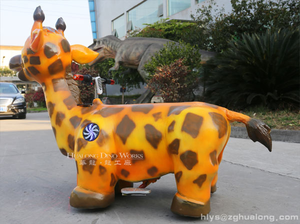 华龙艺术儿童喜欢的动物跑跑车