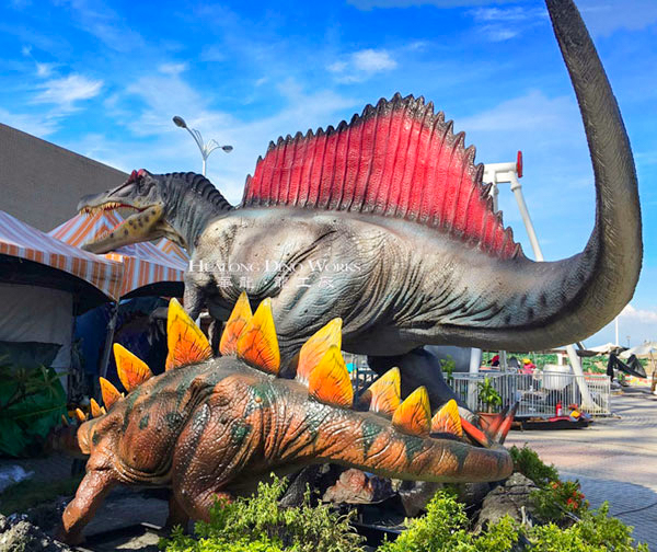华龙艺术广场公园大型仿真恐龙9M