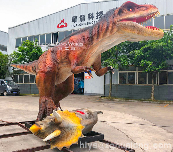 华龙艺术有趣新颖的仿真霸王龙6M 侏罗纪仿真恐龙公园摆件