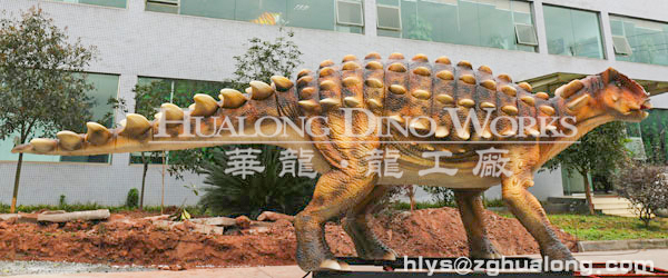  华龙艺术户外游乐场公园大型仿真恐龙摆件6M