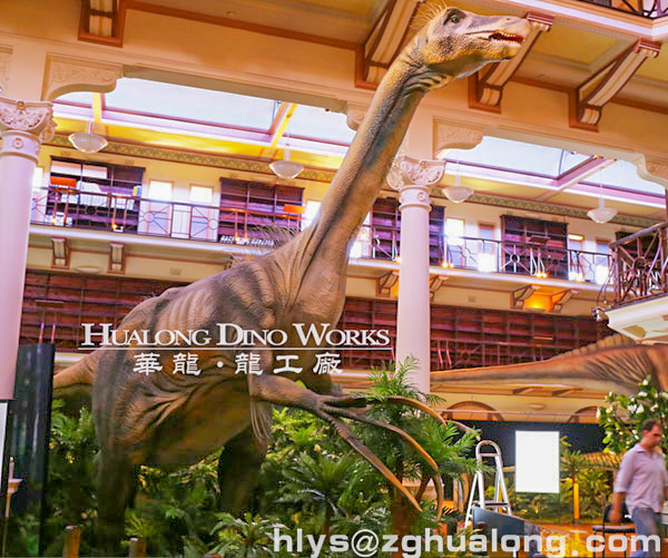 华龙艺术 恐龙主题公园 大型仿真恐龙展10M