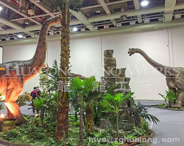 华龙艺术室内大型恐龙游乐园研学基地
