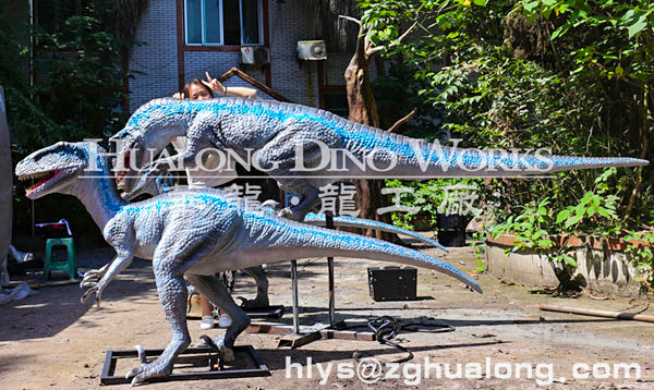 华龙艺术户外园林景观大型仿真恐龙机模3M-4M