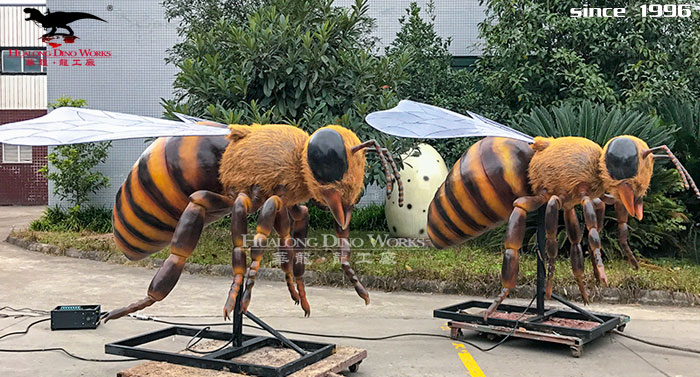 华龙科技 户外大型仿真蜜蜂模型装饰摆件