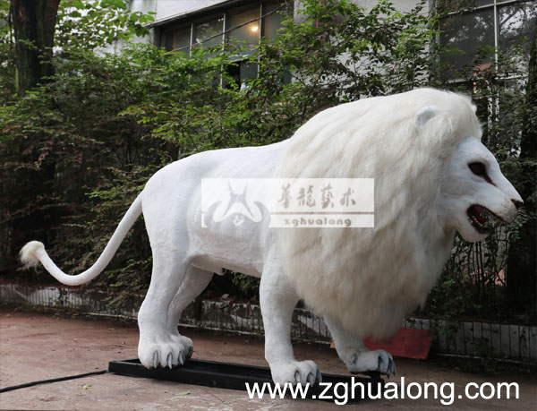 华龙艺术仿真皮毛动物摆件