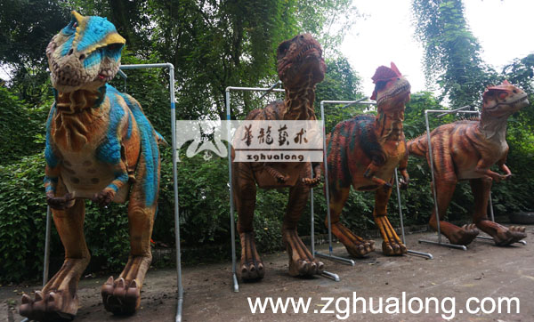 华龙艺术各式各样的仿真不藏腿恐龙服装