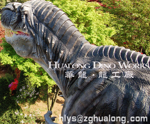 华龙艺术博物馆商场大型仿真恐龙机摆件20M