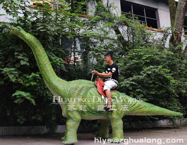 小孩坐骑恐龙