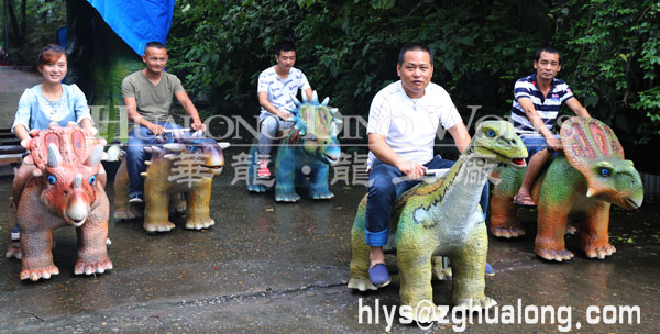 华龙艺术质量保证的恐龙小车