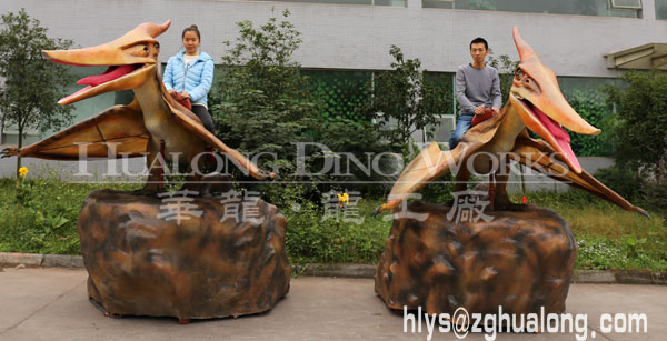 华龙艺术高品质大型电动骑乘恐龙