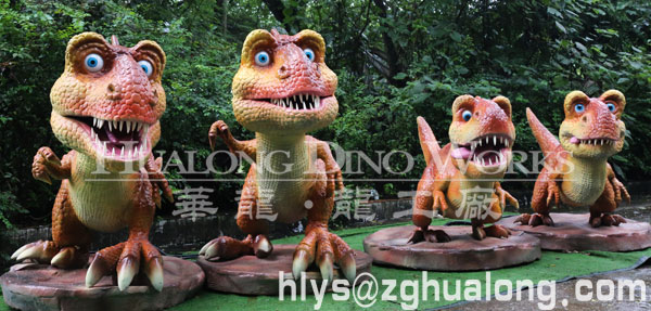 小型机器卡通动物