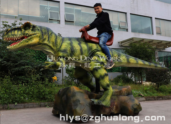 华龙艺术品质保证仿真骑乘霸王龙