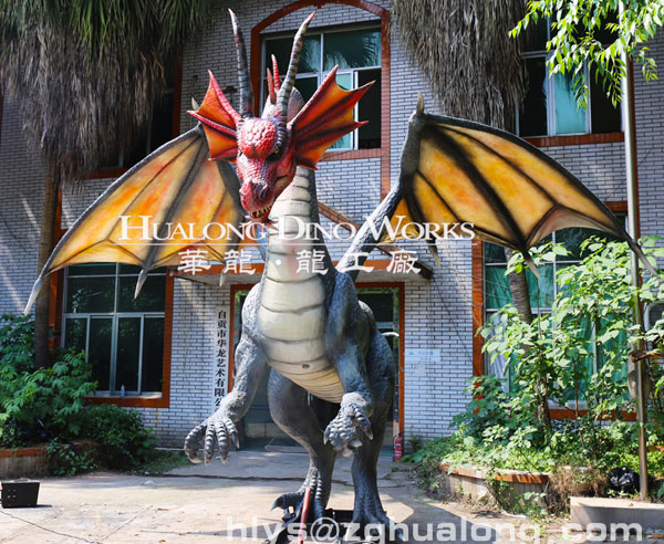 华龙科技 怪兽模型雕塑