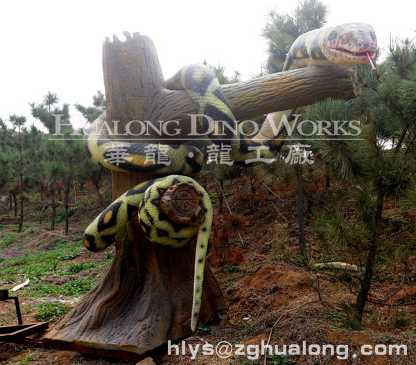 华龙艺术仿真园林动物摆件