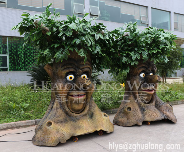 可以说话的仿真树