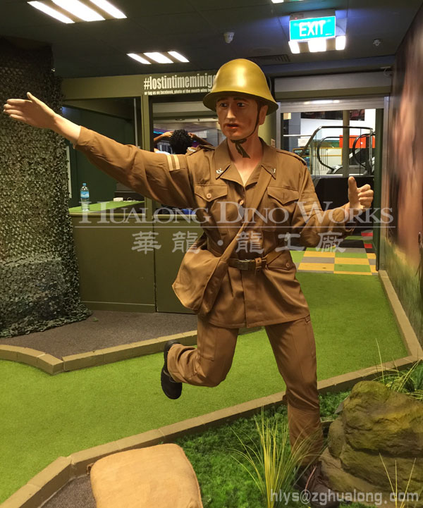 仿真人物制作工厂