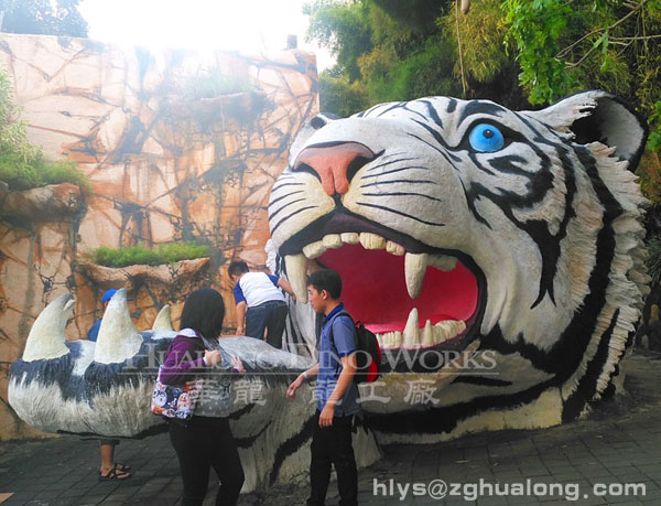 公园动物雕塑摆件