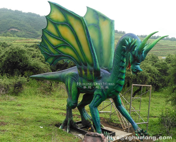 仿真西方飞龙机模