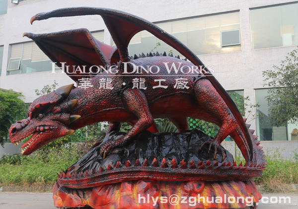 红色仿真飞龙