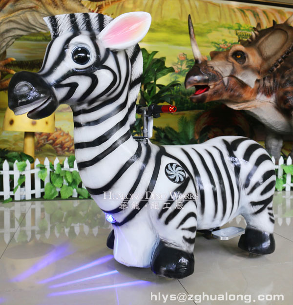 华龙艺术好看的骑乘动物电瓶小车