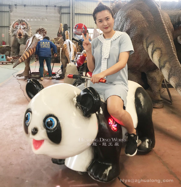 华龙艺术做工精美的电瓶跑跑车