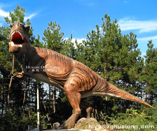 华龙艺术大型逼真仿真霸王龙模型20M