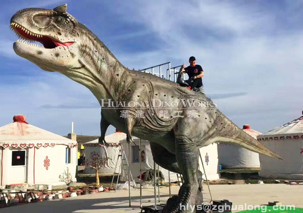华龙艺术栩栩如生仿真恐龙