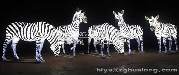 华龙科技做工精细的各种动物彩灯