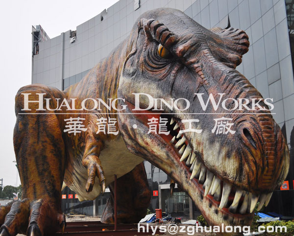 华龙艺术大型霸气仿真霸王龙模型