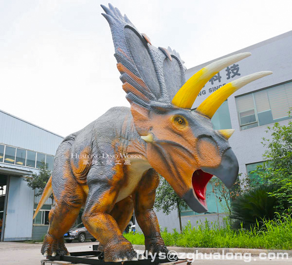 华龙艺术户外园林景观仿真恐龙摆件8M