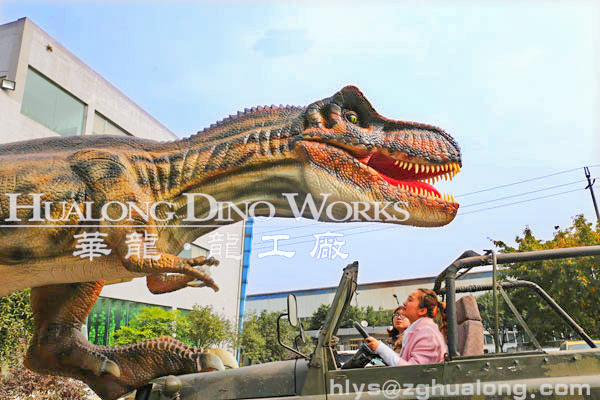 华龙艺术户外园林景仿真恐龙环境道具