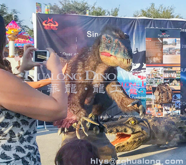 华龙艺术侏罗纪恐龙公园博物馆园林景观公园大型仿真恐龙游乐设备