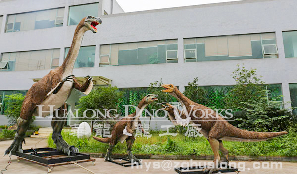 华龙艺术博物馆商场大型仿真电动机械龙恐龙模型4.5M