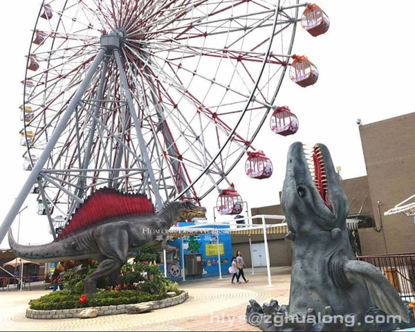 万圣节恐龙游乐园