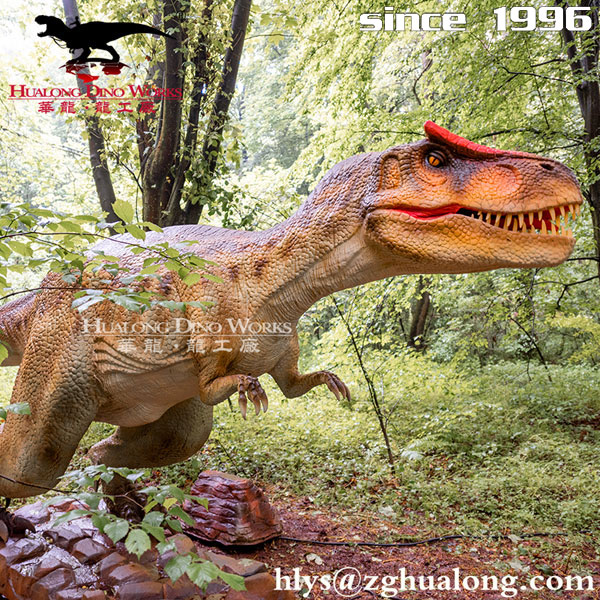 自贡华龙艺术 仿真异特龙机模