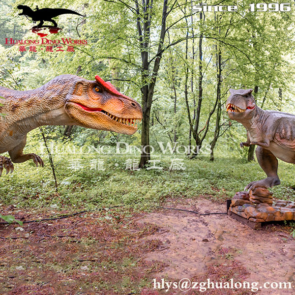 自贡华龙艺术 户外大型亲子恐龙乐园 