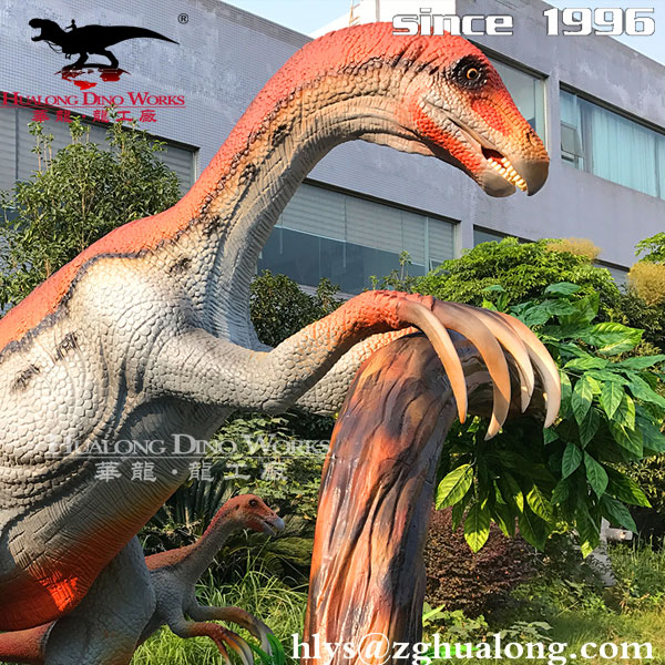 自贡华龙艺术 活灵活现的高仿真仿真恐龙机模