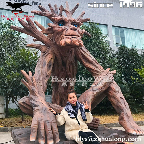 自贡华龙艺术 新颖的大型仿真植物模型