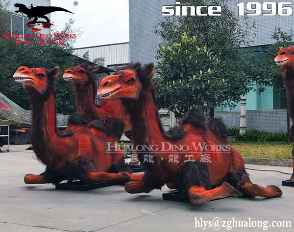 华龙艺术 小孩骑乘骆驼