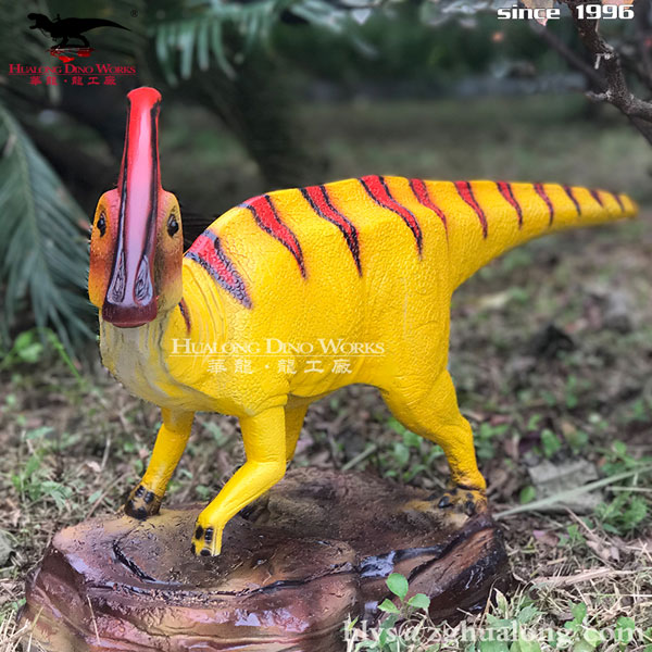 自贡华龙艺术 小巧精美的的玻璃钢仿真副龙栉龙