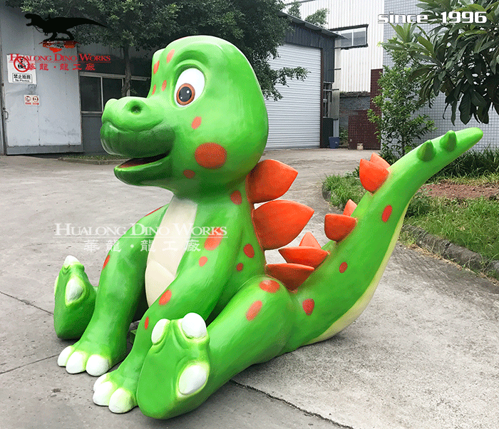 华龙科技 商场美陈卡通仿真剑龙模型