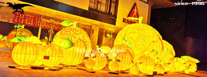 华龙科技 城市亮化 文旅夜游彩灯展览