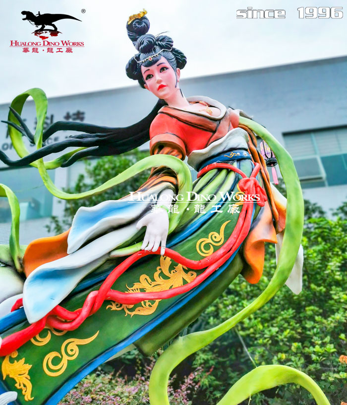 华龙科技 嫦娥仙女机模定制厂家