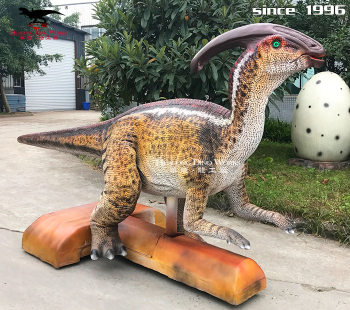 华龙科技 亲子恐龙主题骑乘行走恐龙模型