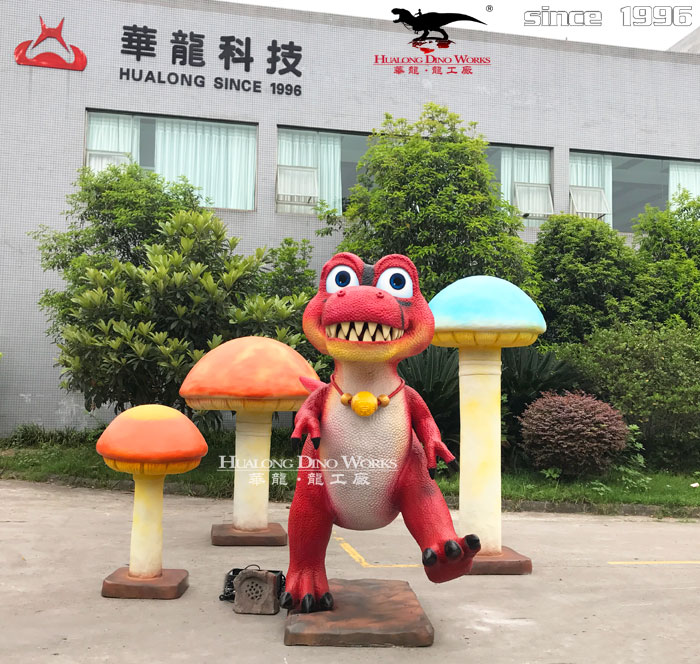 华龙科技 大型仿真卡通霸王龙定制模型