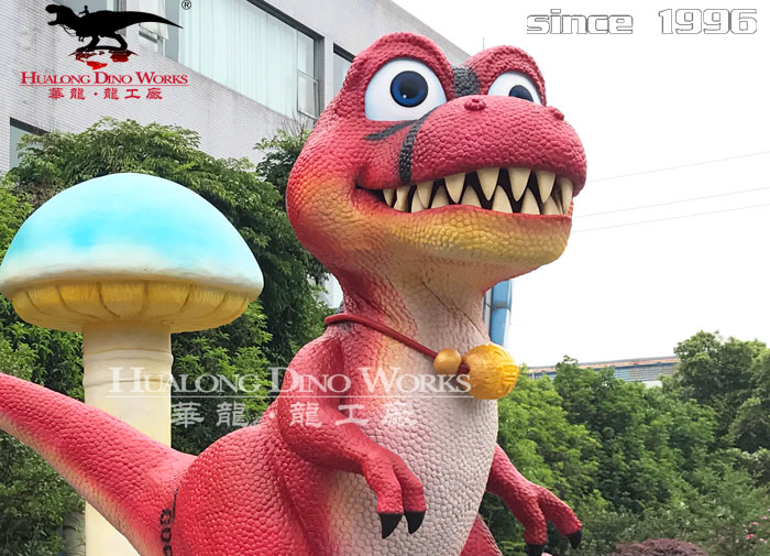 华龙科技来图定制仿真卡通恐龙制作模型