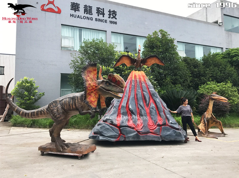 华龙科技  场景恐龙公园