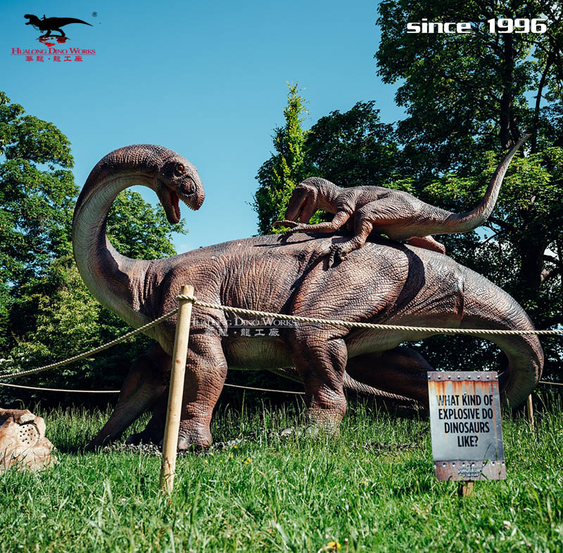 华龙科技户外景区大型仿真恐龙模型