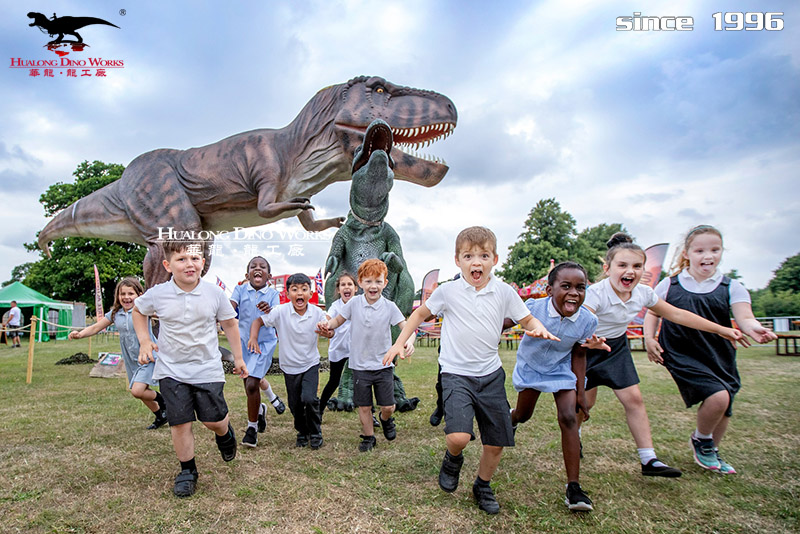 华龙科技大型仿真霸王龙模型